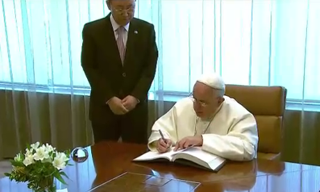 Pope Francis at the UN