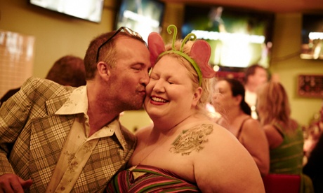 Nice guy … Stanhope with a friend.