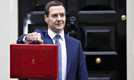 George Osborne outside No 11