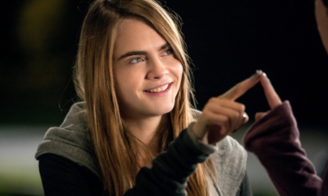 Cara Delevingne self-promotes to fans via a variety of social media.