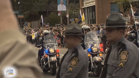Philadelphia motorcycle police.