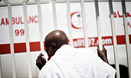 A Muslim pilgrim searches for a relative