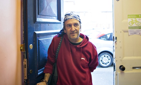 Tom McKinnes, homeless man in Slough