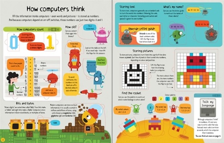 Usborne's new Lift-the-Flap Computers and Coding book.