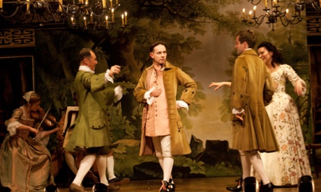 Iestyn Davies, Mark Rylance in Farinelli and the King