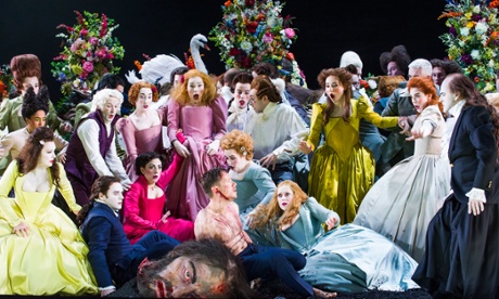 Iestyn Davies (David) and Sophie Bevan (Michal) in Saul by Handel @ Glyndebourne.