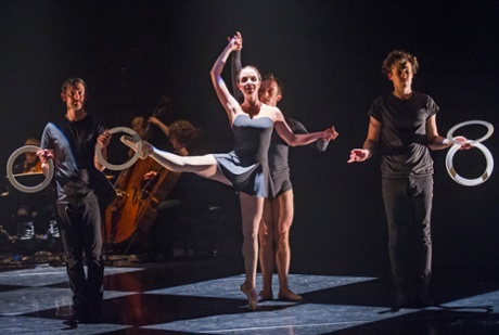 Gandini's 4x4, which combines ballet and juggling.