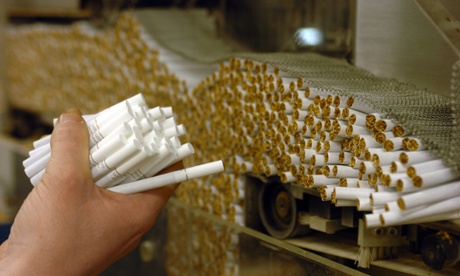 Imperial Tobacco shares slip.