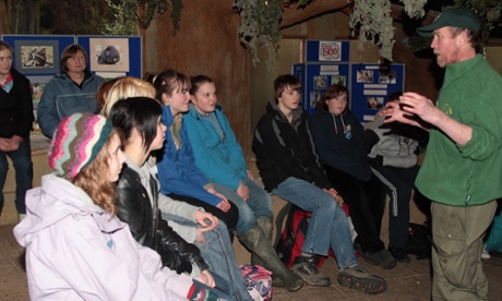 One of Exmoor Zoo's roadshows