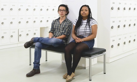 Photograph of Hiroki Takano and Elizabeth Sonubi