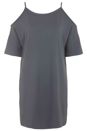 Topshop Casual Cold Shoulder Dress.