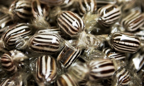 A pile of mint humbugs