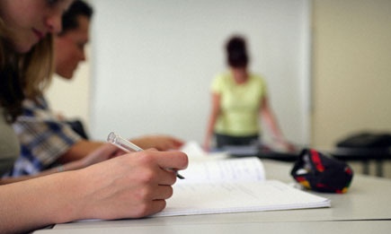 Pupils in a classroom