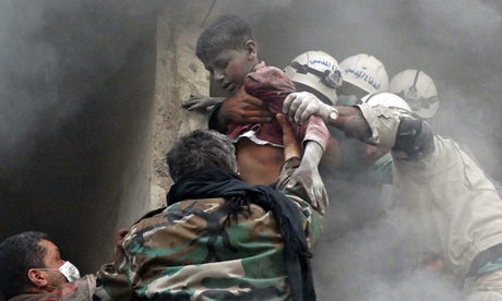 TOPSHOTS Emergency responders help evacu