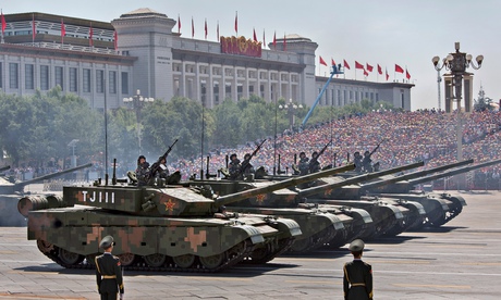 China Holds Military Parade To Commemorate End Of World War II In Asia