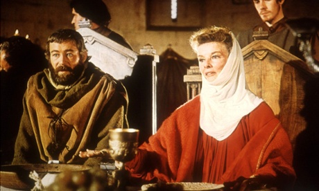 Peter O'Toole and Katharine Hepburn in The Lion in Winter