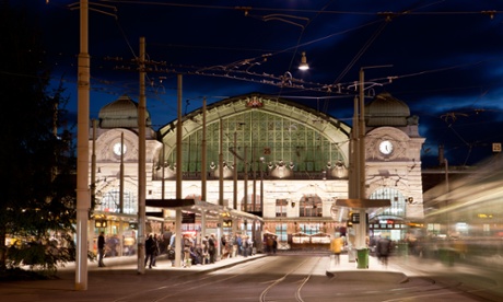 Basel SBB railway station.