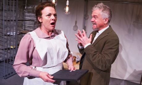 James Holmes (Orderly) and Jemma Churchill (Nurse) in Night Watches.