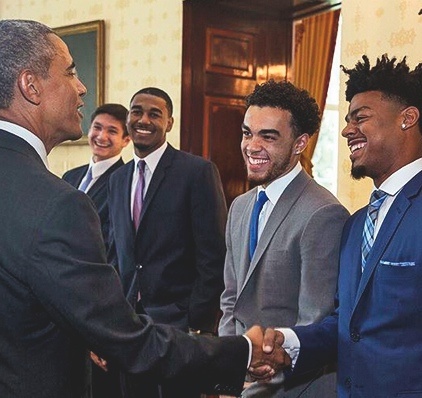 President Obama in an Instagram photo by @petesouza, the White House’s official photographer