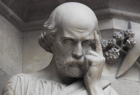 Statue of Hippocrates.