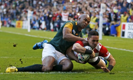 The Rugby World Cup match between Japan and South Africa provided an entertaining example of what happens when the rules are tweaked in favour of exciting encounters