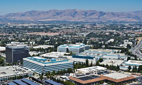 General view of the Santa Clara valley in California