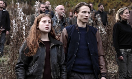 Village people: Yara Pilartz and Ernst Umhaueur in The Returned series two.