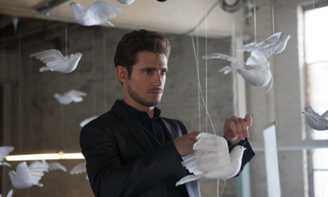 Dove from above… Julian Morris in Hand of God.