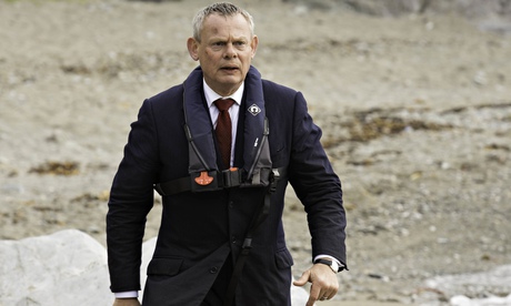 Chaotic life … Martin Clunes in Doc Martin. Photograph: Neil Genower/ITV