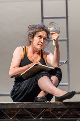 Madeleine Worrall in rehearsals: 'It’s amazing how easy it is to become plain.'