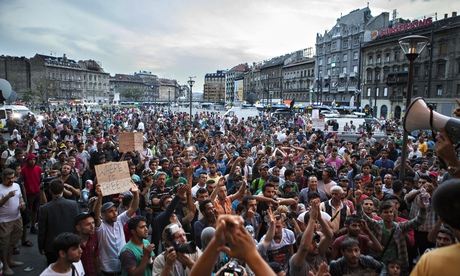 Refugees Budapest