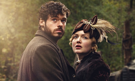 Nature lovers … Holliday Grainger and Richard Madden as Lady Constance and Mellors in Lady Chatterle