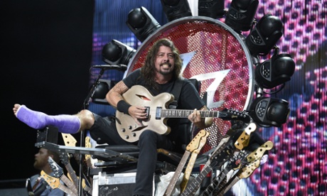 The Foo Fighters' Dave Grohl 