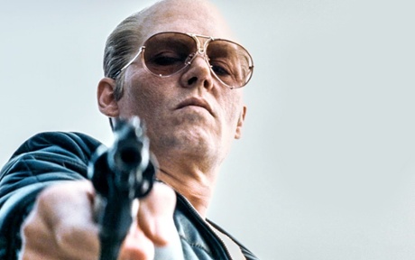 Johnny Depp in Black Mass.