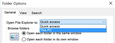 13 quick access.jpgObserver Tech Monthly - tips for using Windows 10.obstech
