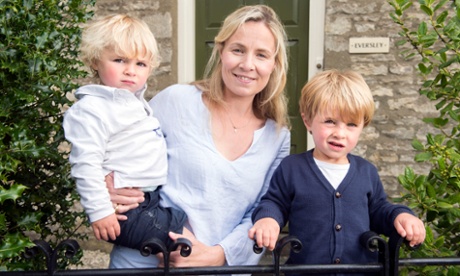 'It is increasingly frustrating that the ­government does not seem to understand that people need help' … Emma Howard with two of her children.