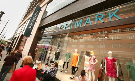 Shoppers outside a Primark store.