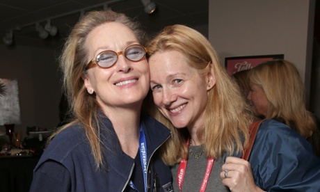 Meryl Streep and Laura Linney at the Telluride film festival after party for Suffragette