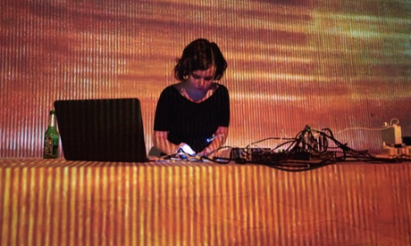 Klara Lewis at the Wysing Arts Centre festival