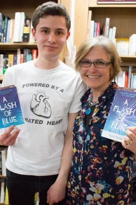 Maria Farrer and her nephew Max