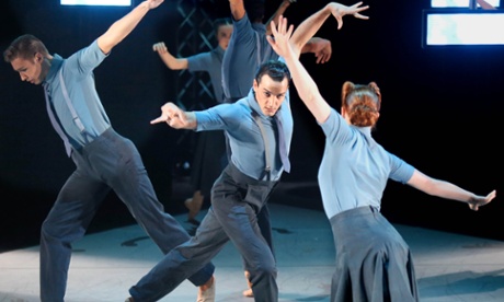 Northern Ballet's production of 1984 at the West Yorkshire Playhouse.