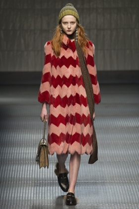 “They signify a certain defiant confidence” ... the Gucci furry loafer. 