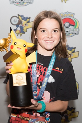 Pokémon trading card game junior winner 2015, Rowan Stavenow from Canada.