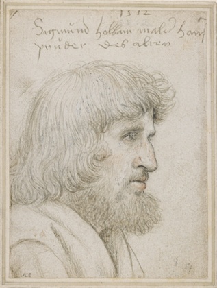 Hans Holbein the Elder, Portrait of the artist’s brother Sigmund, 1512.