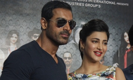 John Abraham and Shruti Hasaan promote Welcome Back.
