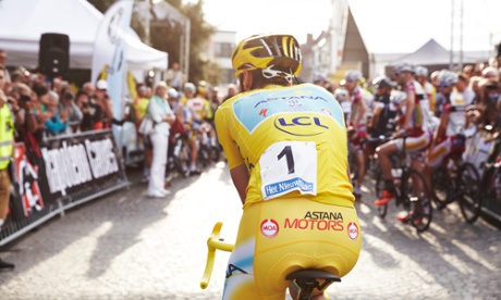 A shot of the Natourcriterium in Aalst, Belgium, part of Cycle World
