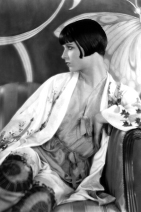 Silent film actor Louise Brooks.