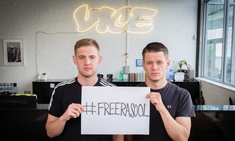 Vice News’ Jake Hanrahan and Philip Pendlebury urge Mohammed Rasool’s release