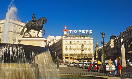 Puerta del Sol, Madrid, Spain