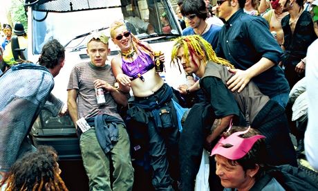 The Carnival Against Capital in the City of London, 1999.